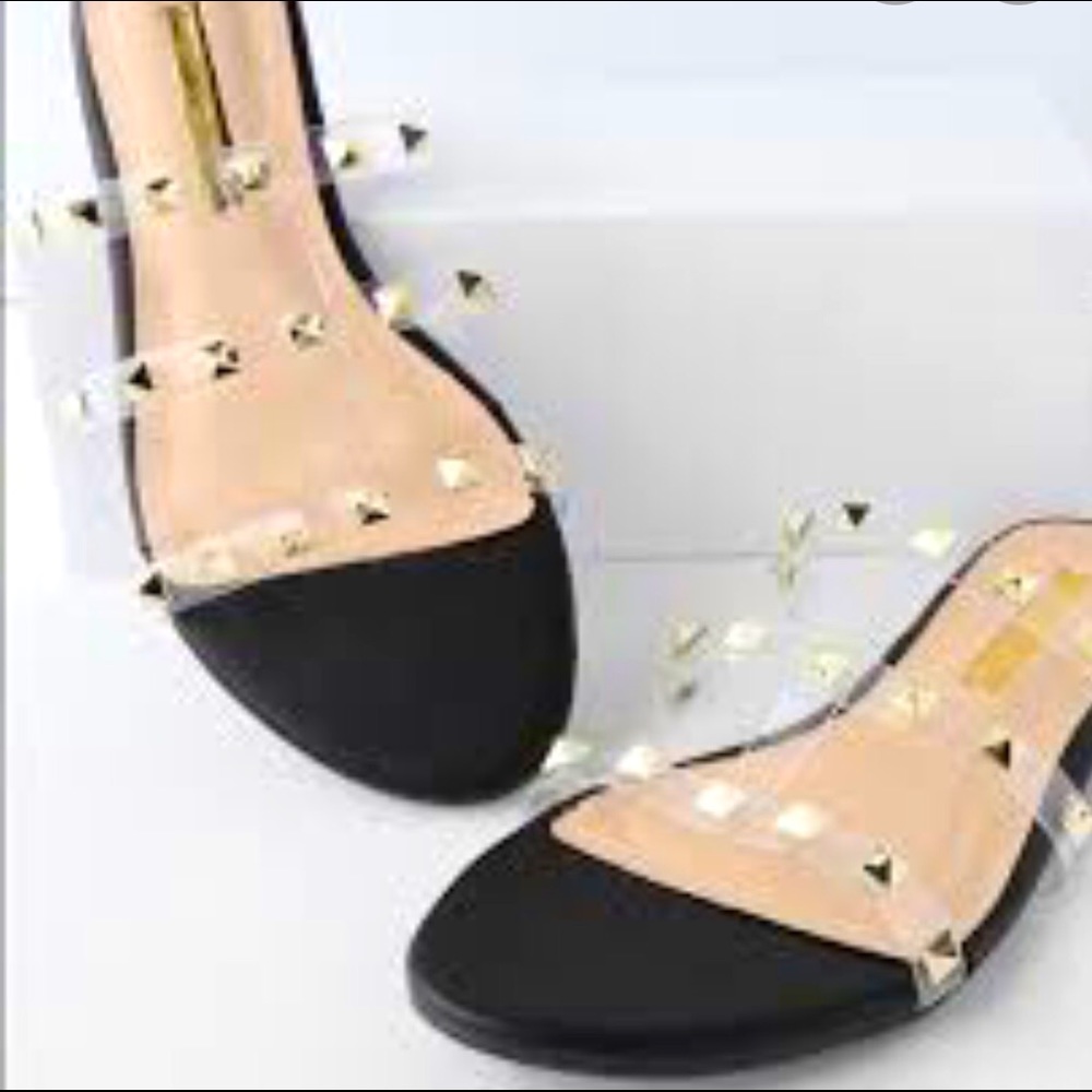 Liliana sandals, similar to Valentino Rockstud